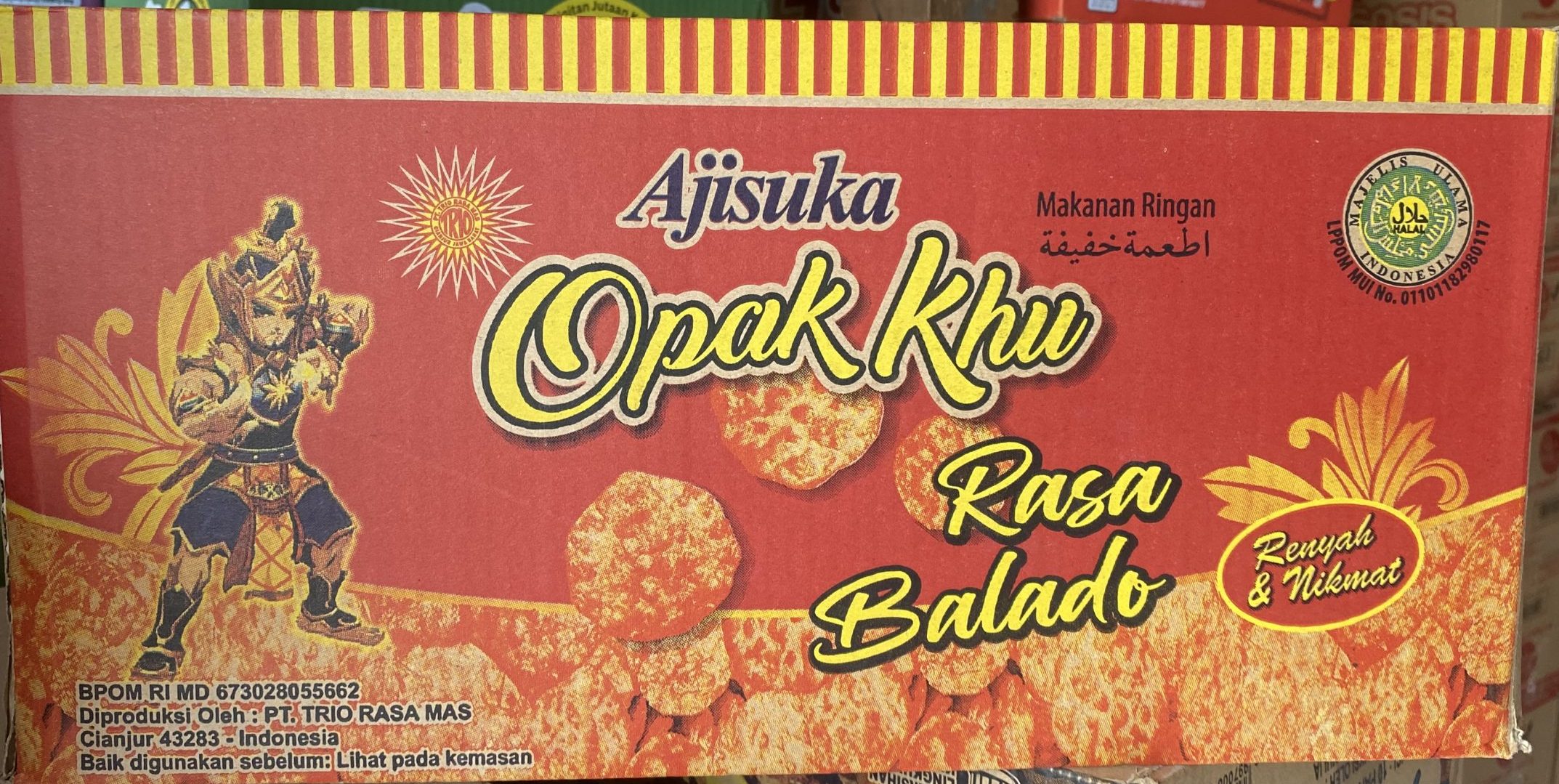 Snack Ajisuka Opakhu